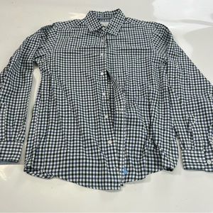 Sfera men men’a blue and green flannel shirt M m138-37